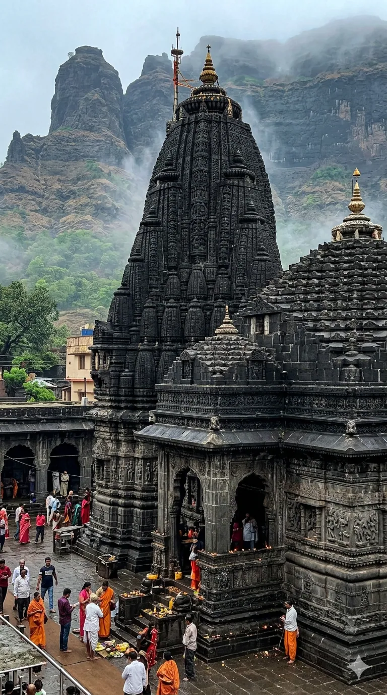 Kushavarta and Trimbakeshwar temple area